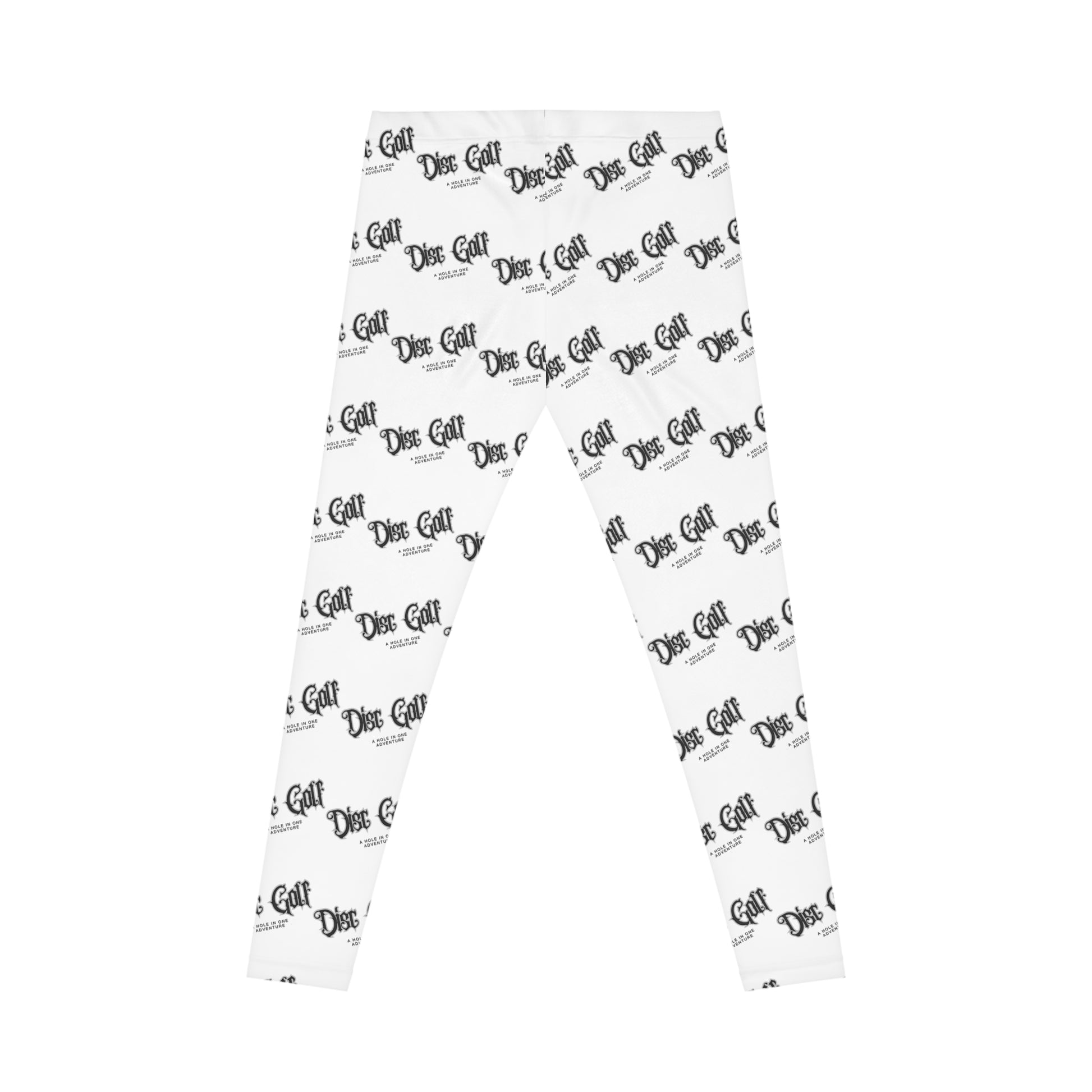 Womens Leggins with Disc Golf Print