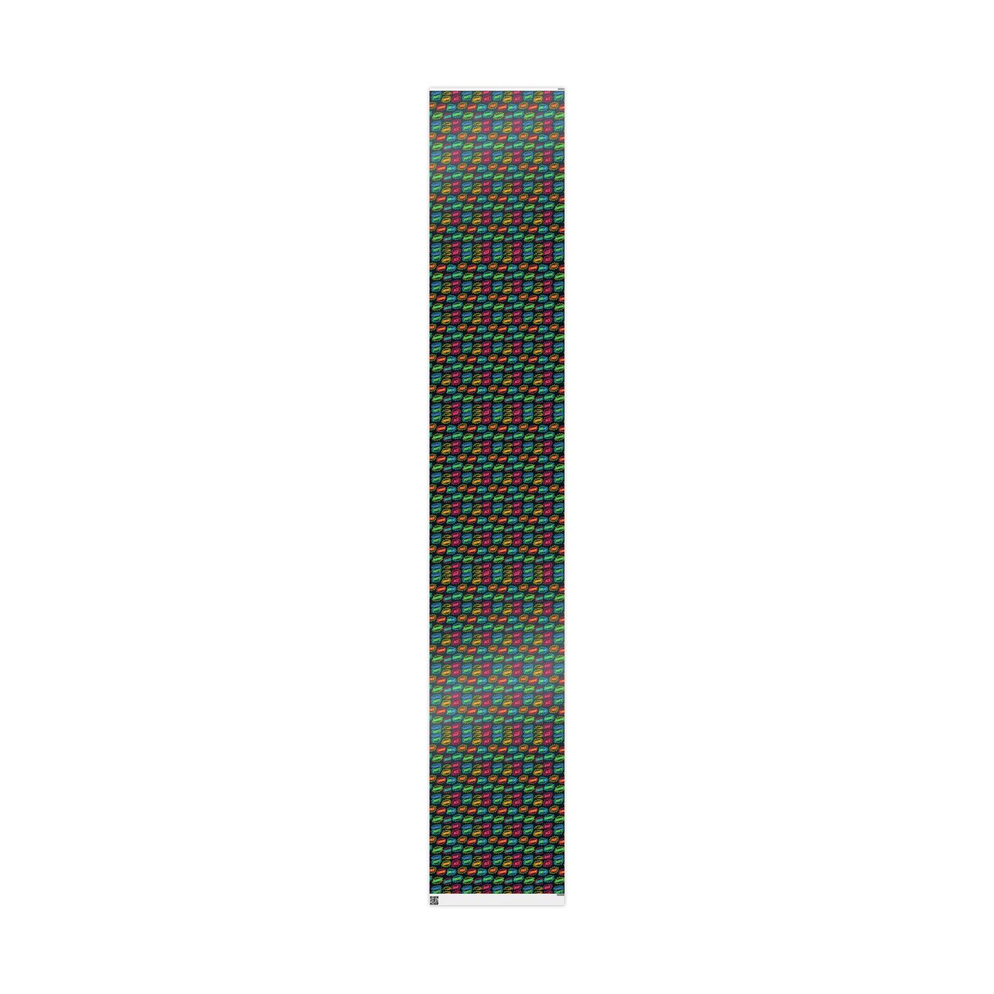Colorful Neon Wrapping Paper