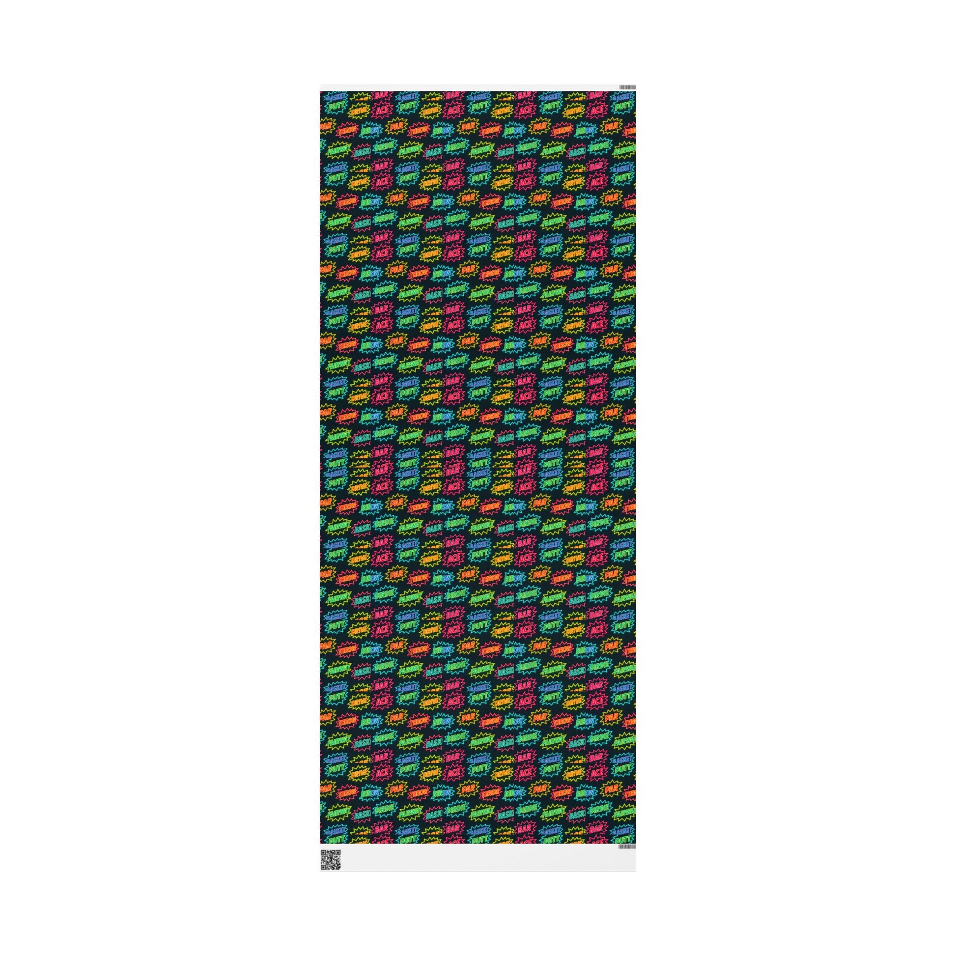 Colorful Neon Wrapping Paper