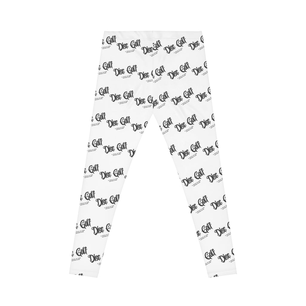 Womens Leggins with Disc Golf Print