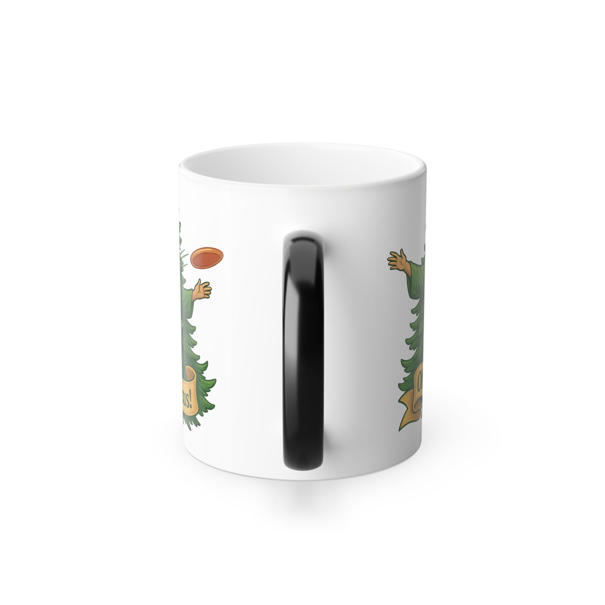 Color Morphing Mug - Fun Christmas Gift, Holiday Cheer Cup, Unique Coffee Mug, Novelty Present, Tree Design