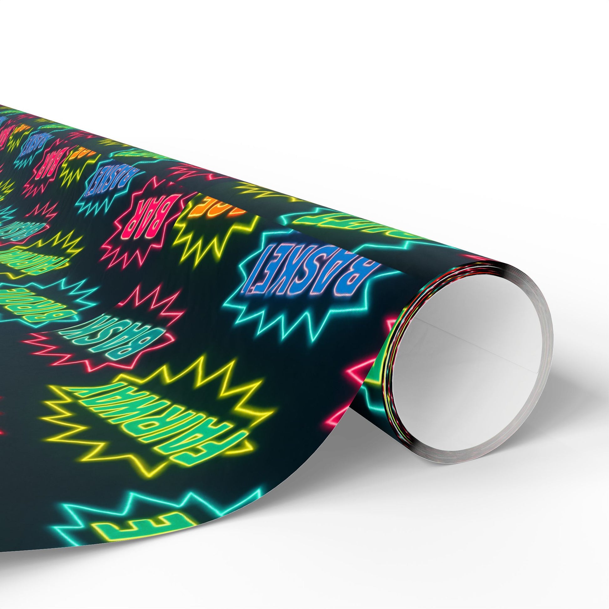 Colorful Neon Wrapping Paper