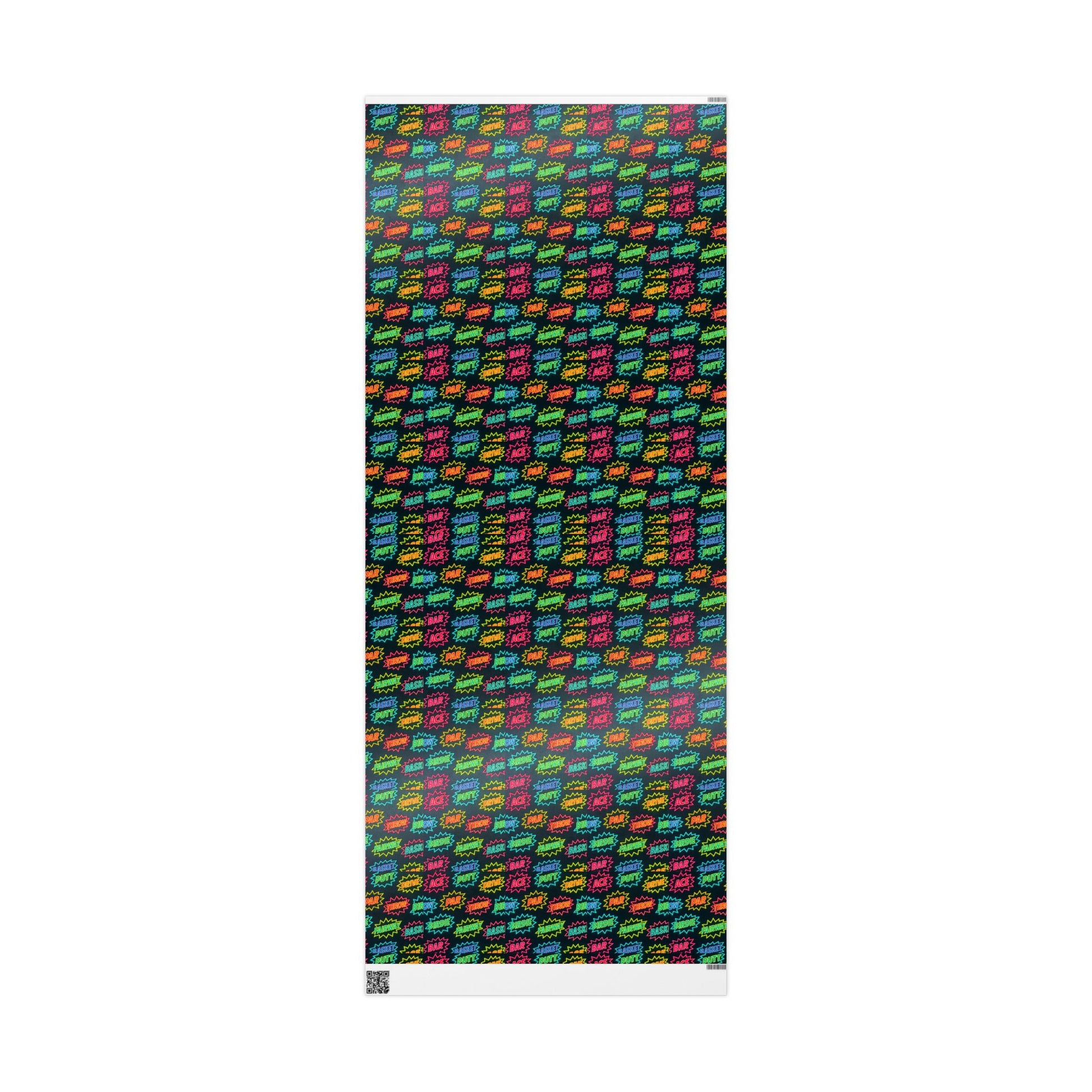 Colorful Neon Wrapping Paper