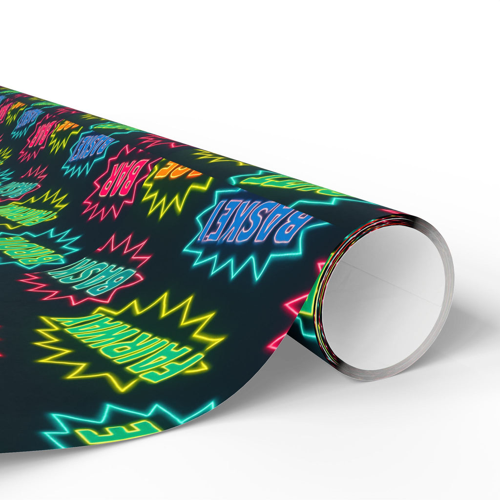 Colorful Neon Wrapping Paper