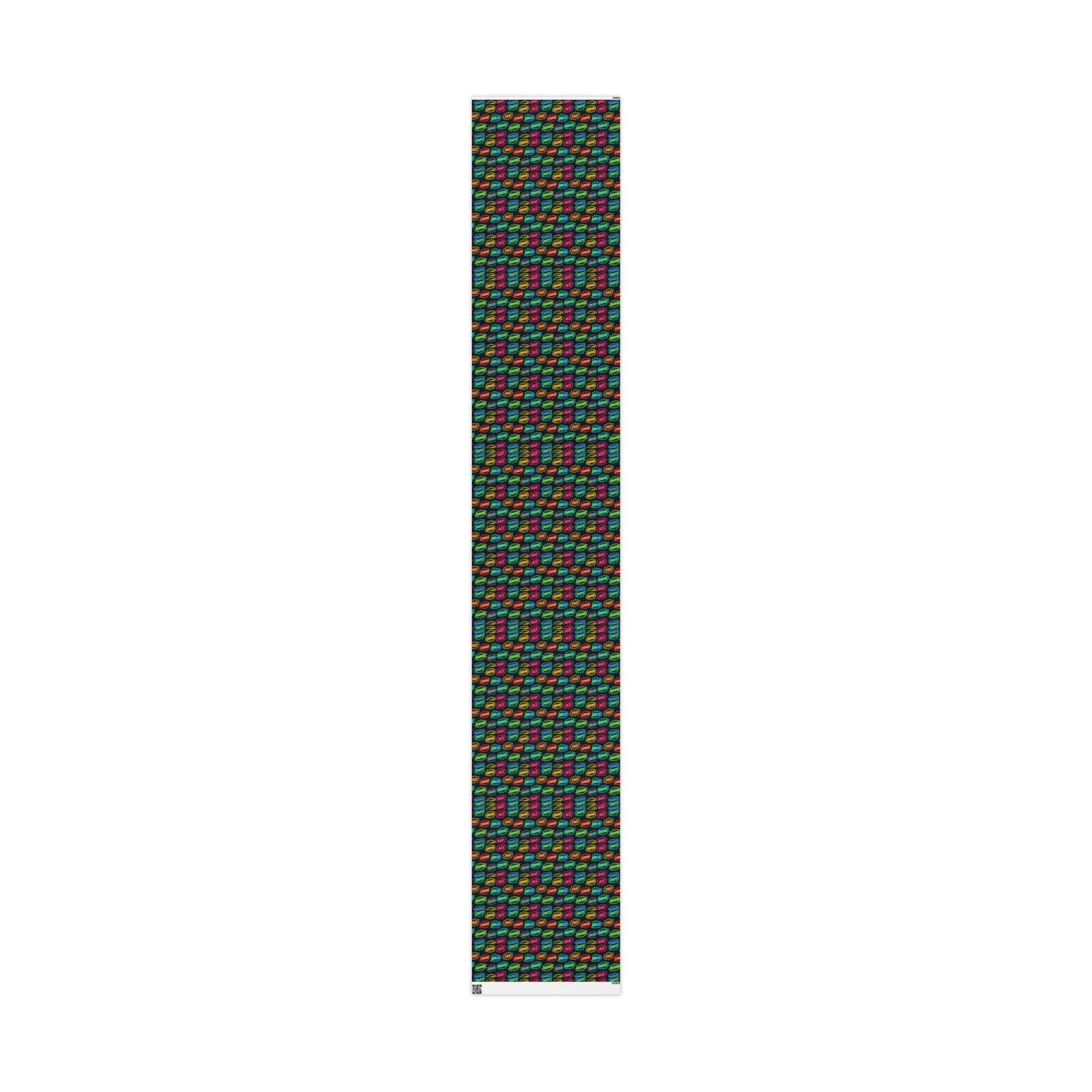 Colorful Neon Wrapping Paper