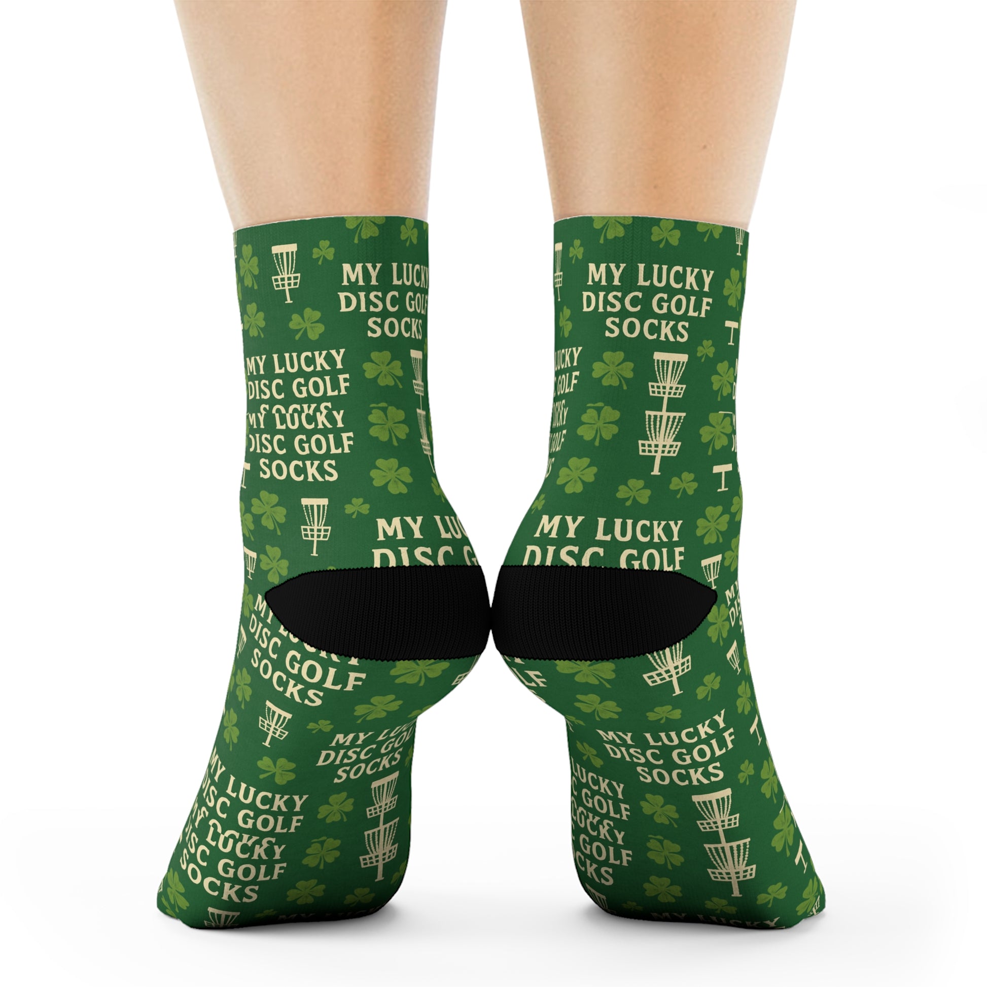 Lucky Disc Golf Crew Socks
