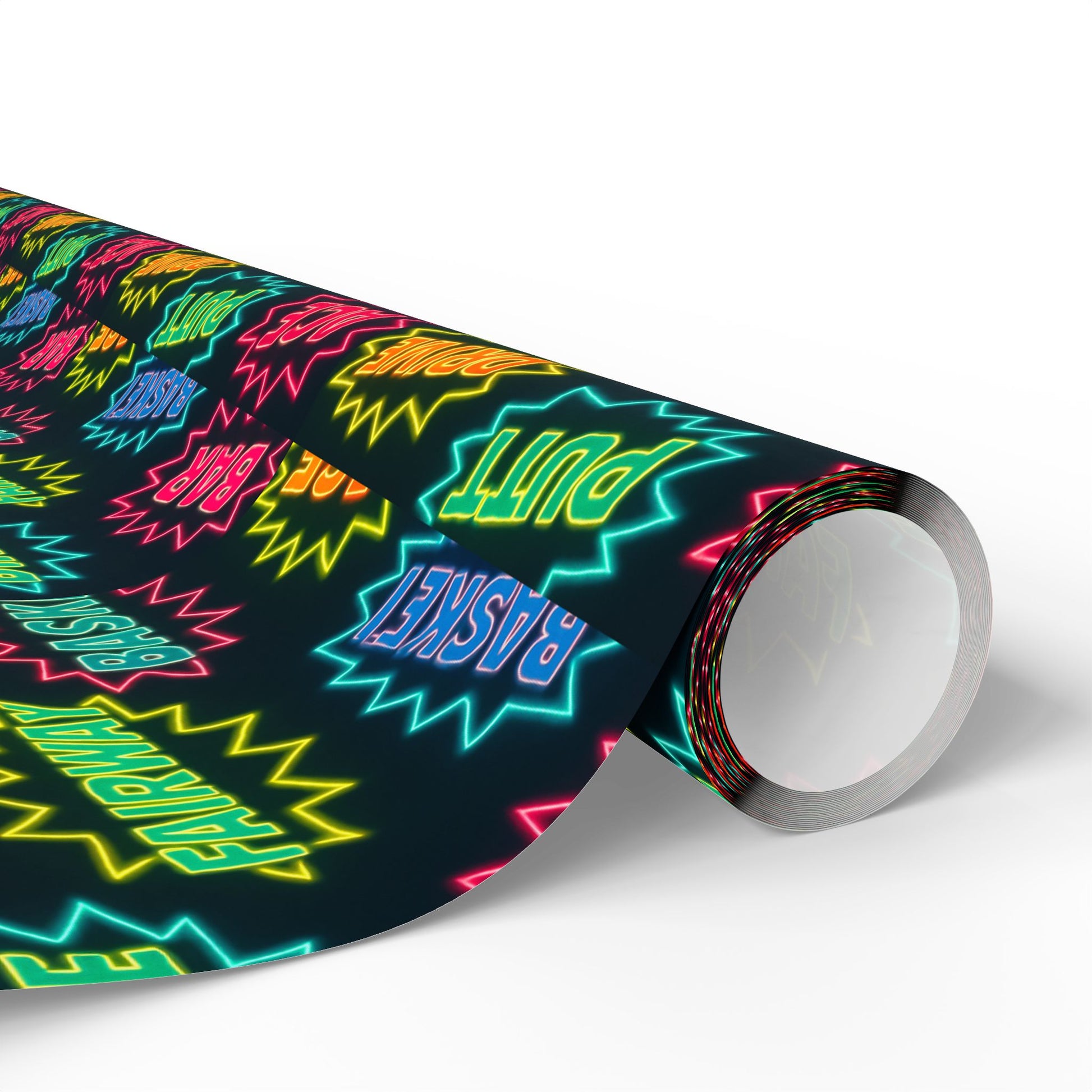 Colorful Neon Wrapping Paper